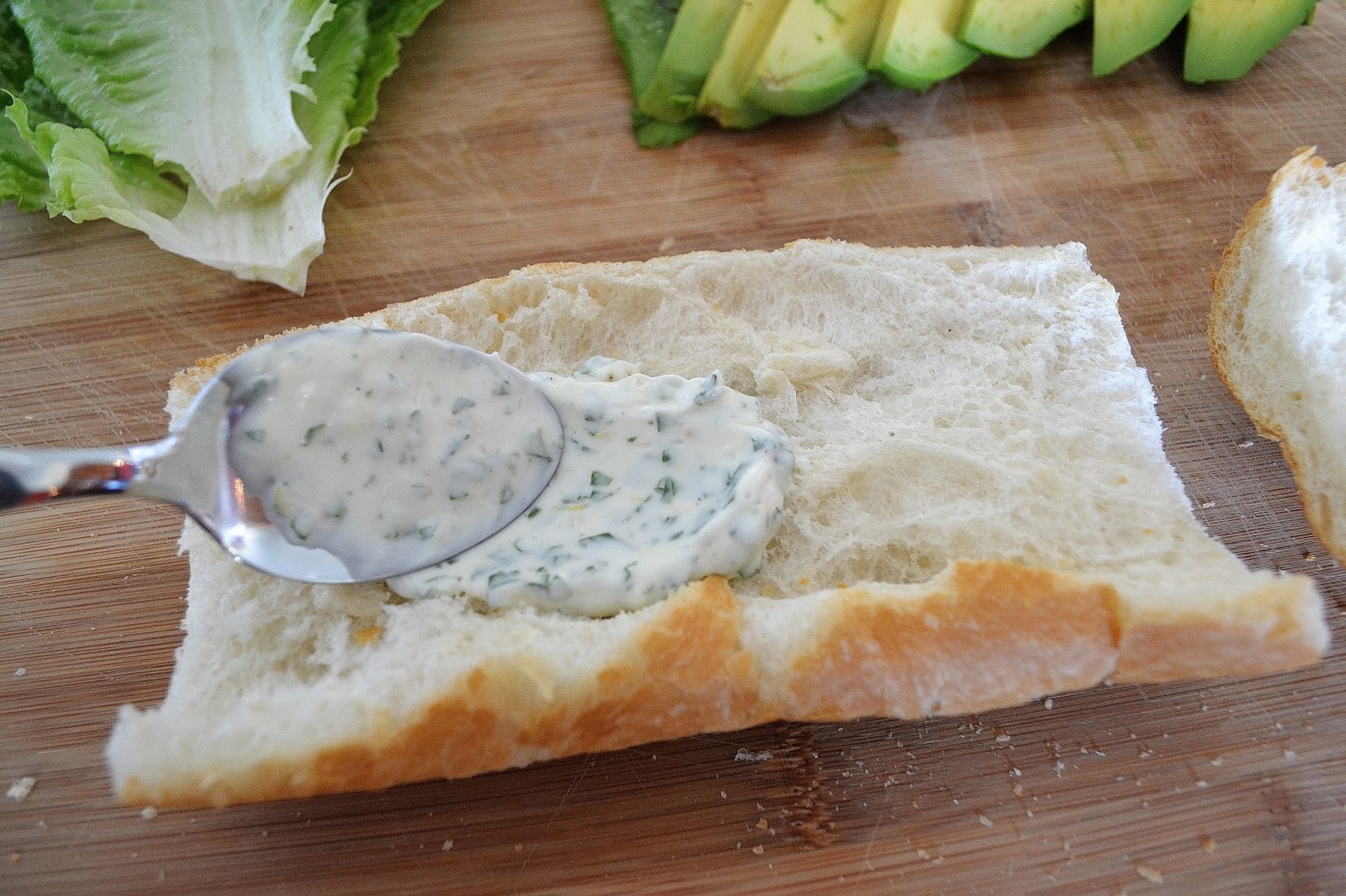 ...with a lil' twist BLT + EA with a Garlic, Basil Aioli