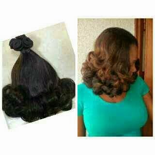Chechesmithnation Eurasian Straight Hair And Spanish Bouncy Curls