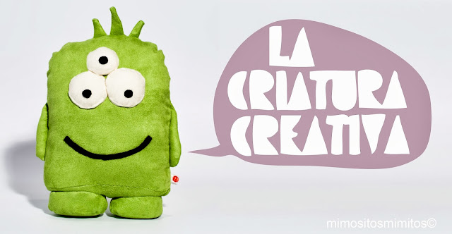 La criatura creativa logo muñeco de tela hecho a mano handmade personalizado