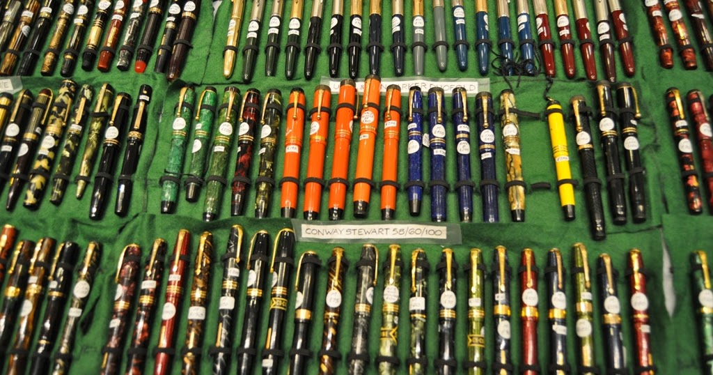 Palimpsest London Writing Equipment Society Show 2012