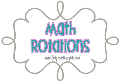 3rd Grade Thoughts: Math Rotations: Math Centers