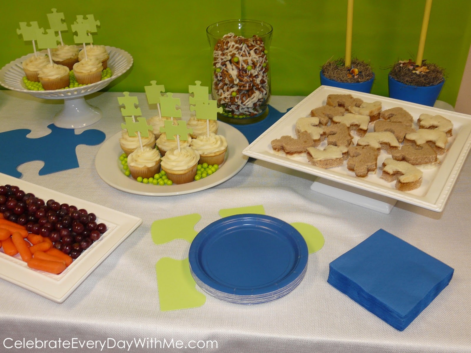 A What? A Puzzle Party Celebrate Every Day With Me