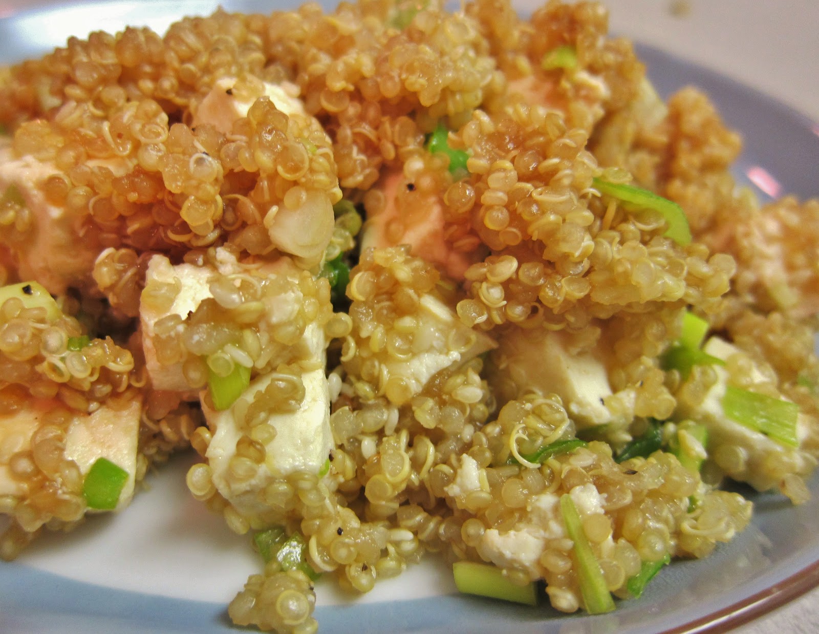 The Vegan Chronicle Sesame Quinoa with Tofu