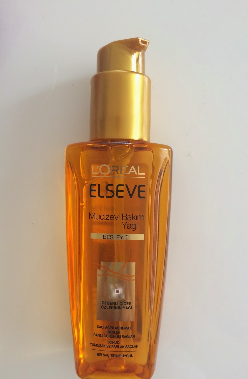 Hilalin Guzellik Blogu: Loreal Paris Elseve Mucizevi Yağ