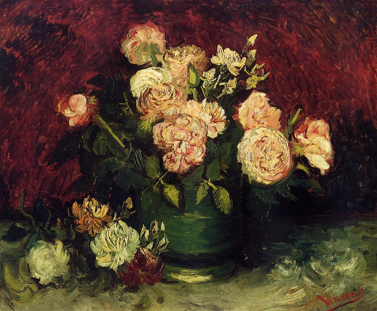 ART & ARTISTS Vincent van Gogh Flowers part 1