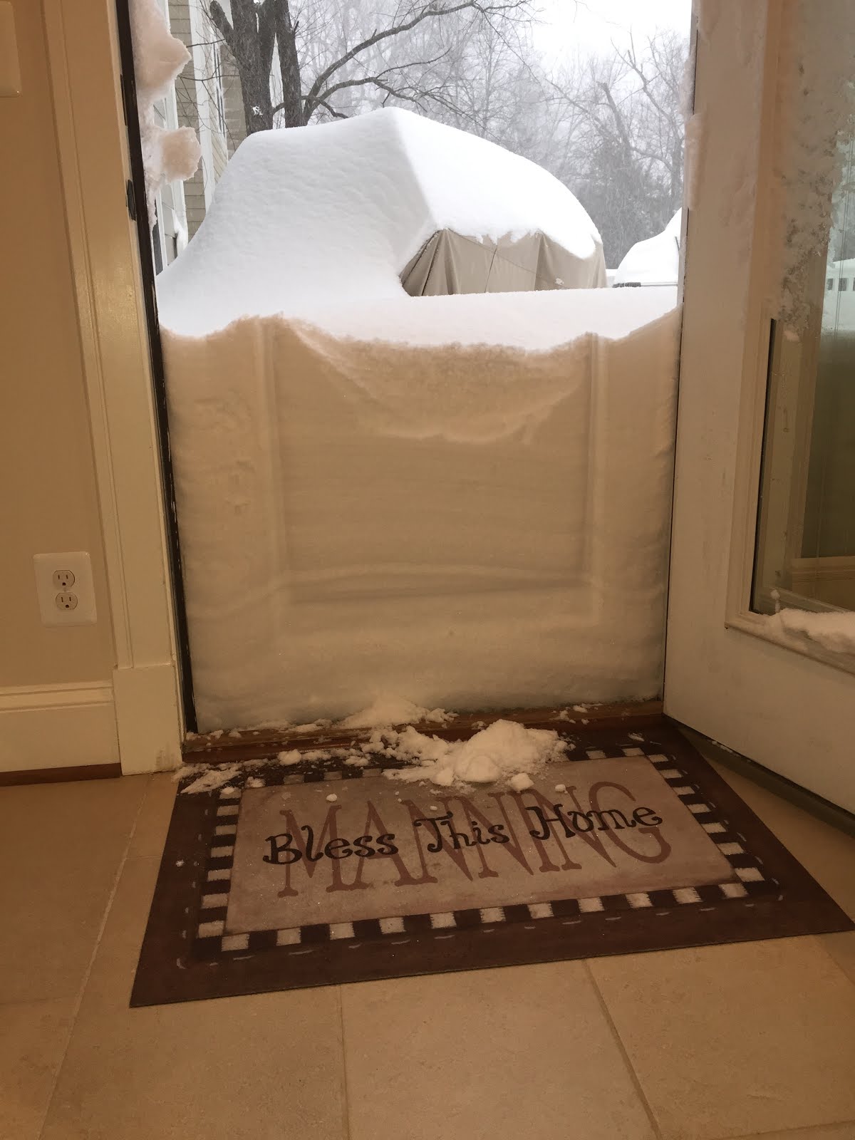 A snowy afternoon in Virginia