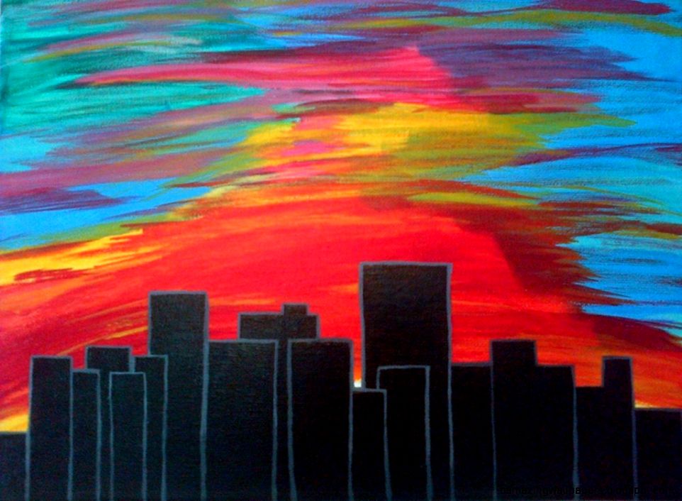 Cityscape Sunrise Cityscape Sunrise
