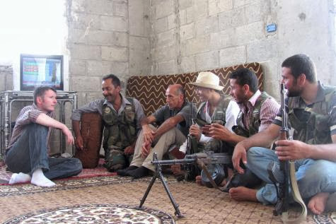 O Piccinin με αντάρτες του FSA