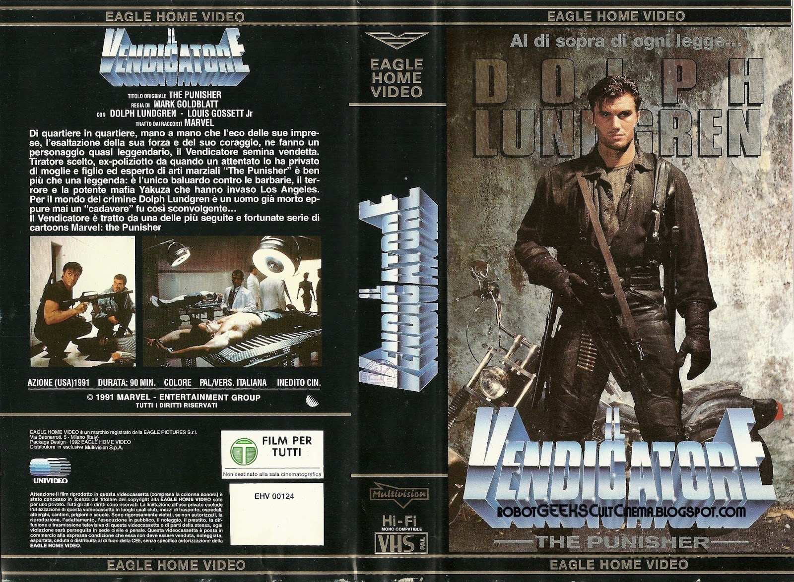 robotGEEK'S Cult Cinema: Review: The Punisher (1989)