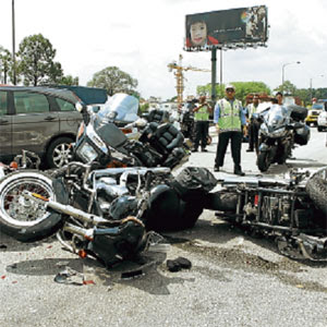 Tragedi konvoi motosikal berkuasa tinggi