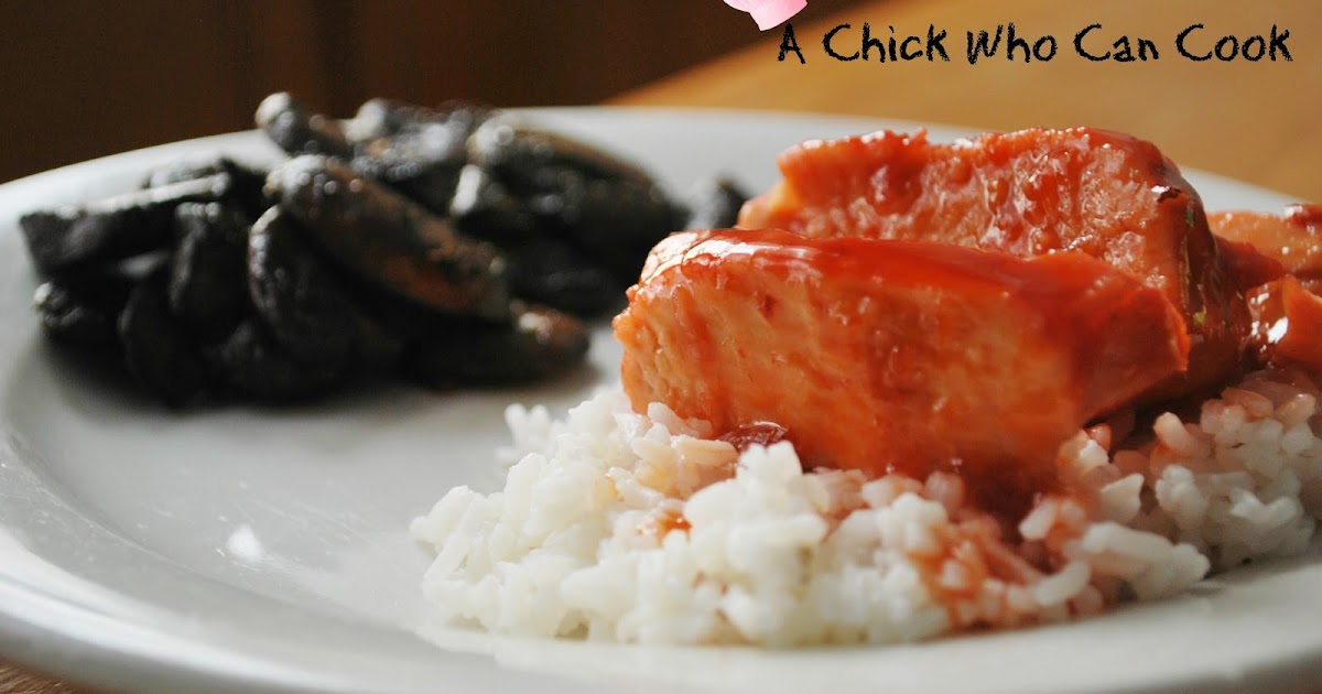 A Chick Who Can Cook Sweet and Sour Catalina Chicken