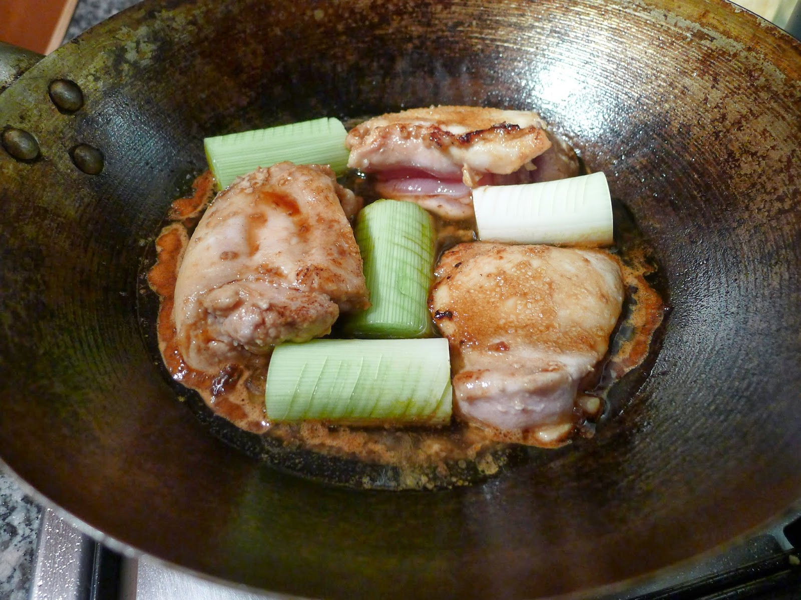 Culinary Adventures in London Chicken Teriyaki & Miso Soup