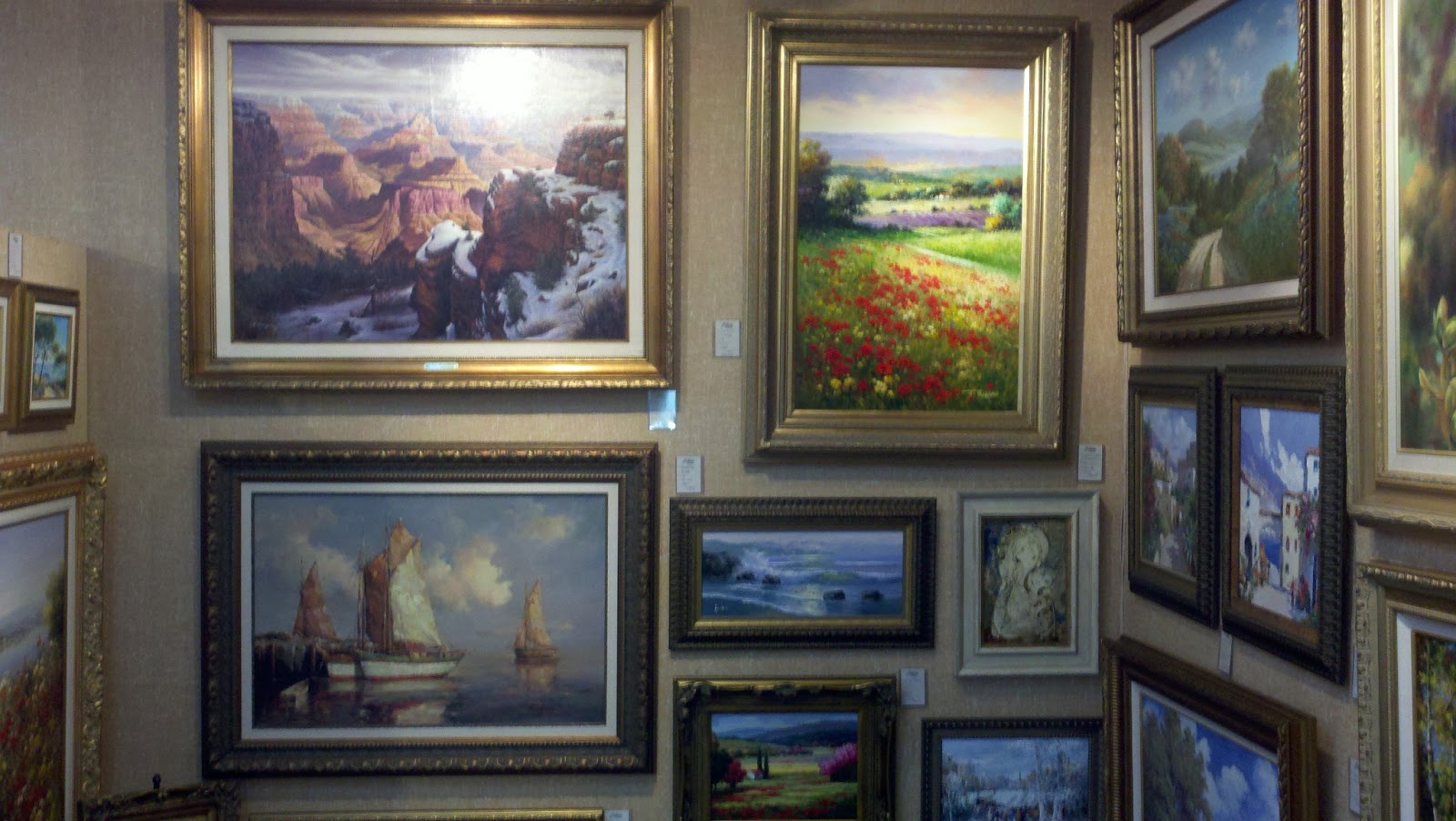 J.R. Mooney Galleries of Fine Art REHANGING of the San Antonio Gallery