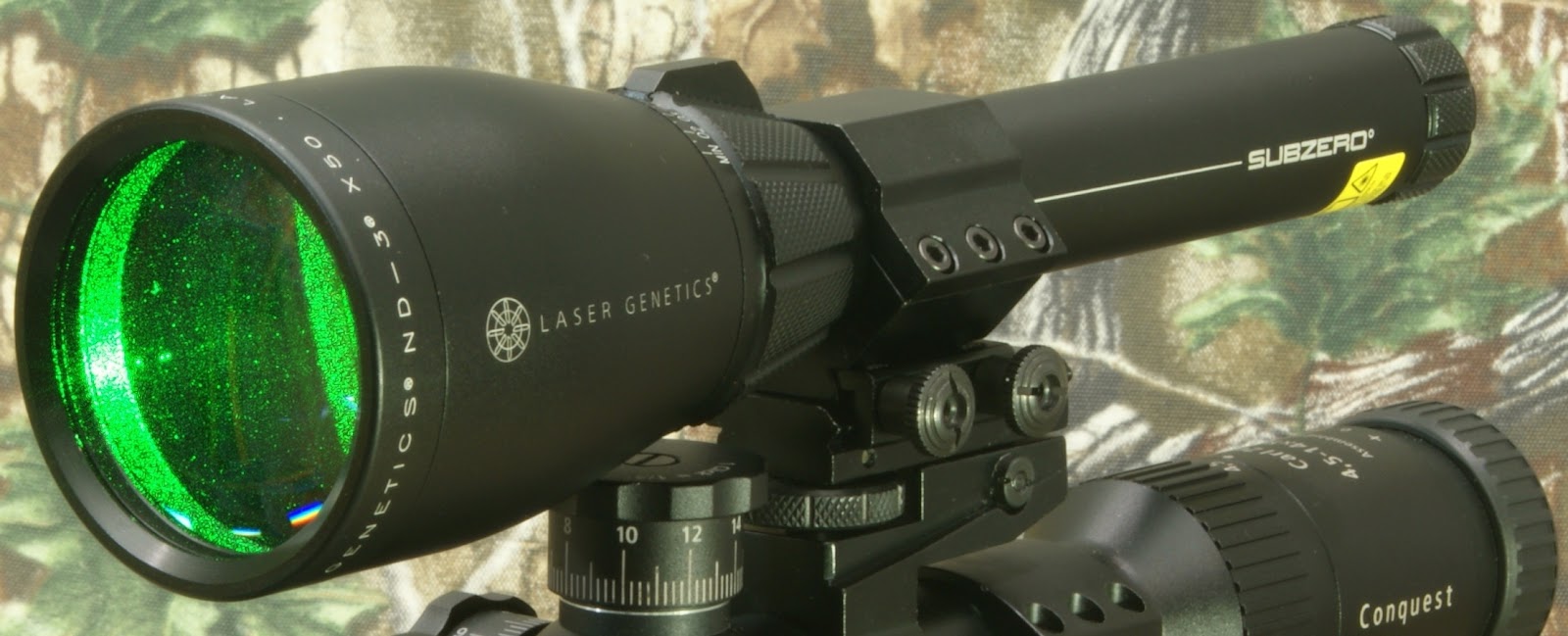 Лазерный фонарь BSA Laser Genetics ND3х50 SubZero - превращает винтовку охо