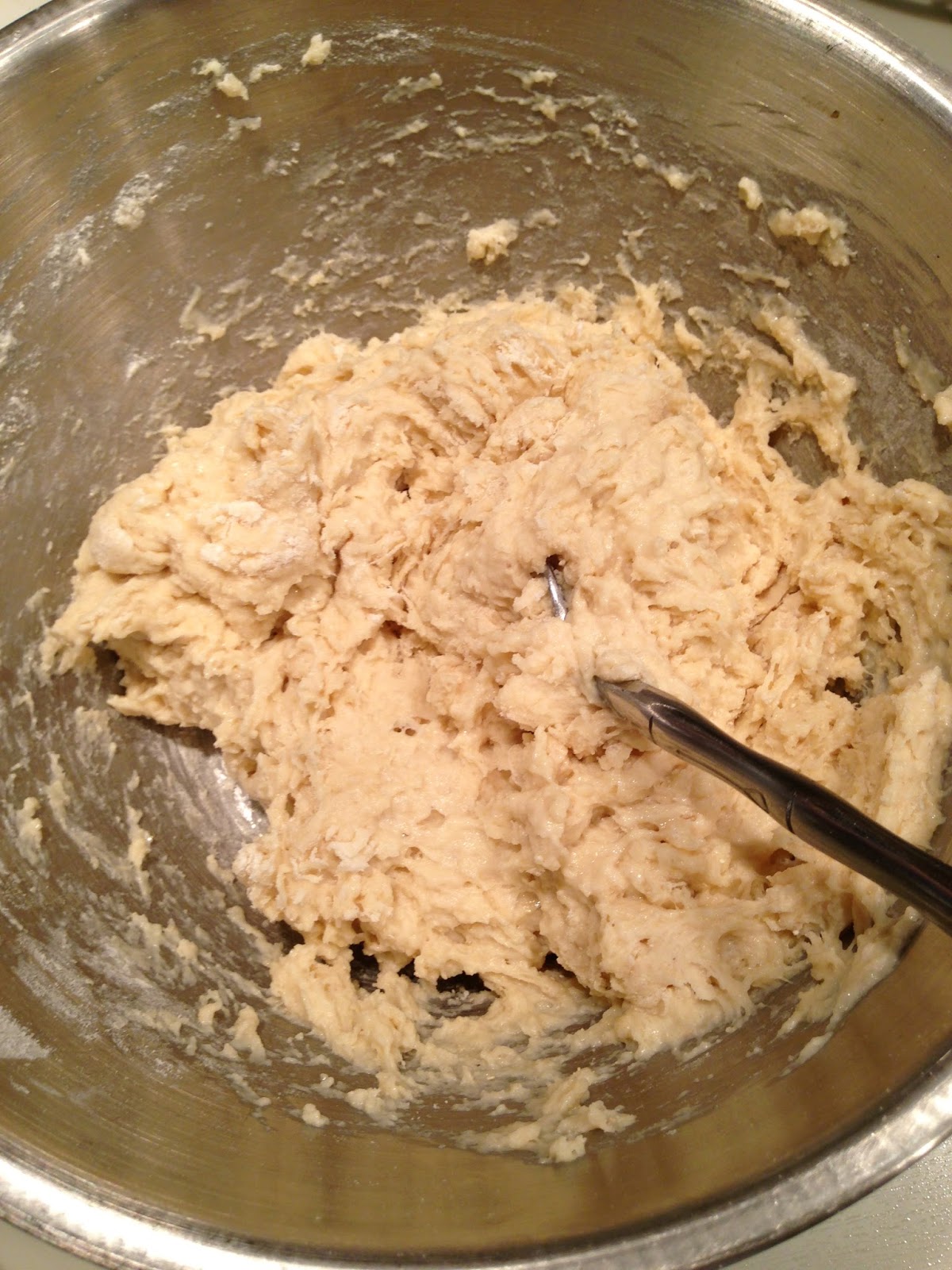 The Swedish Chef Frosted Cheesy Garlic Herb Yeast Buns