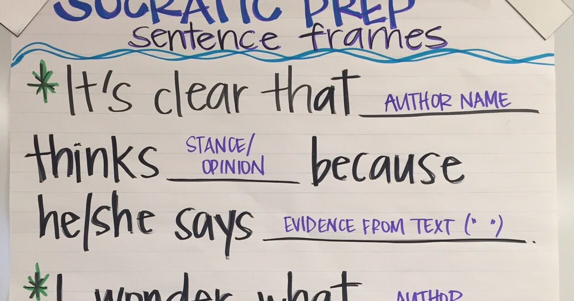 2019 year - How to Prepare for a Socratic Seminar 2019 year