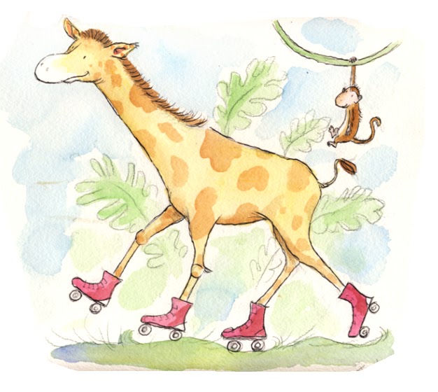 Fox In Socks: Skating Giraffe