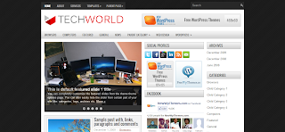 TechWorld Wordpress Template Is a Premium And Simple Wp Template