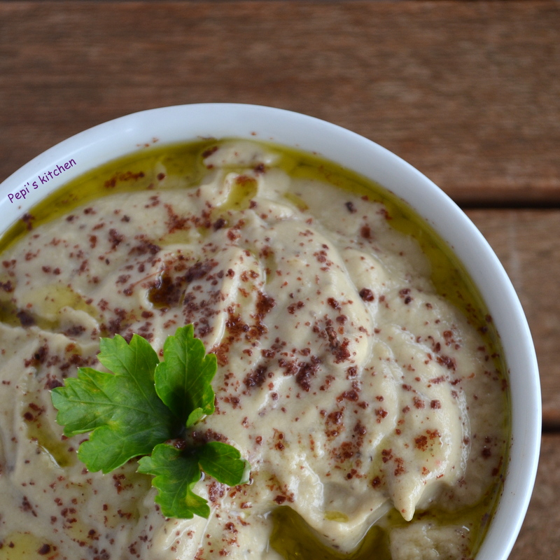 Pepi's kitchen in english Mutabbal arabic eggplant dip