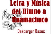 Participa en el concurso de la Letra y Música del Himno de Huamachuco