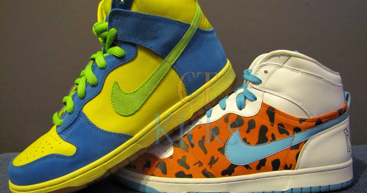 fred flintstone nike dunks