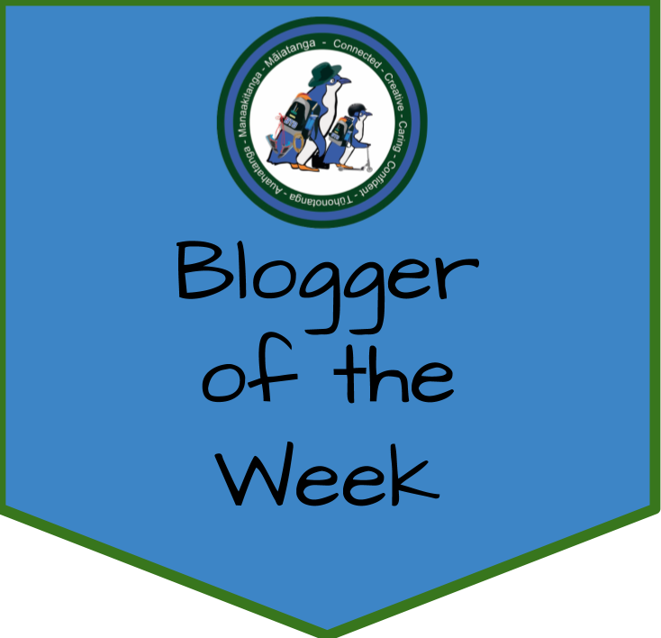 Blogger of the week!