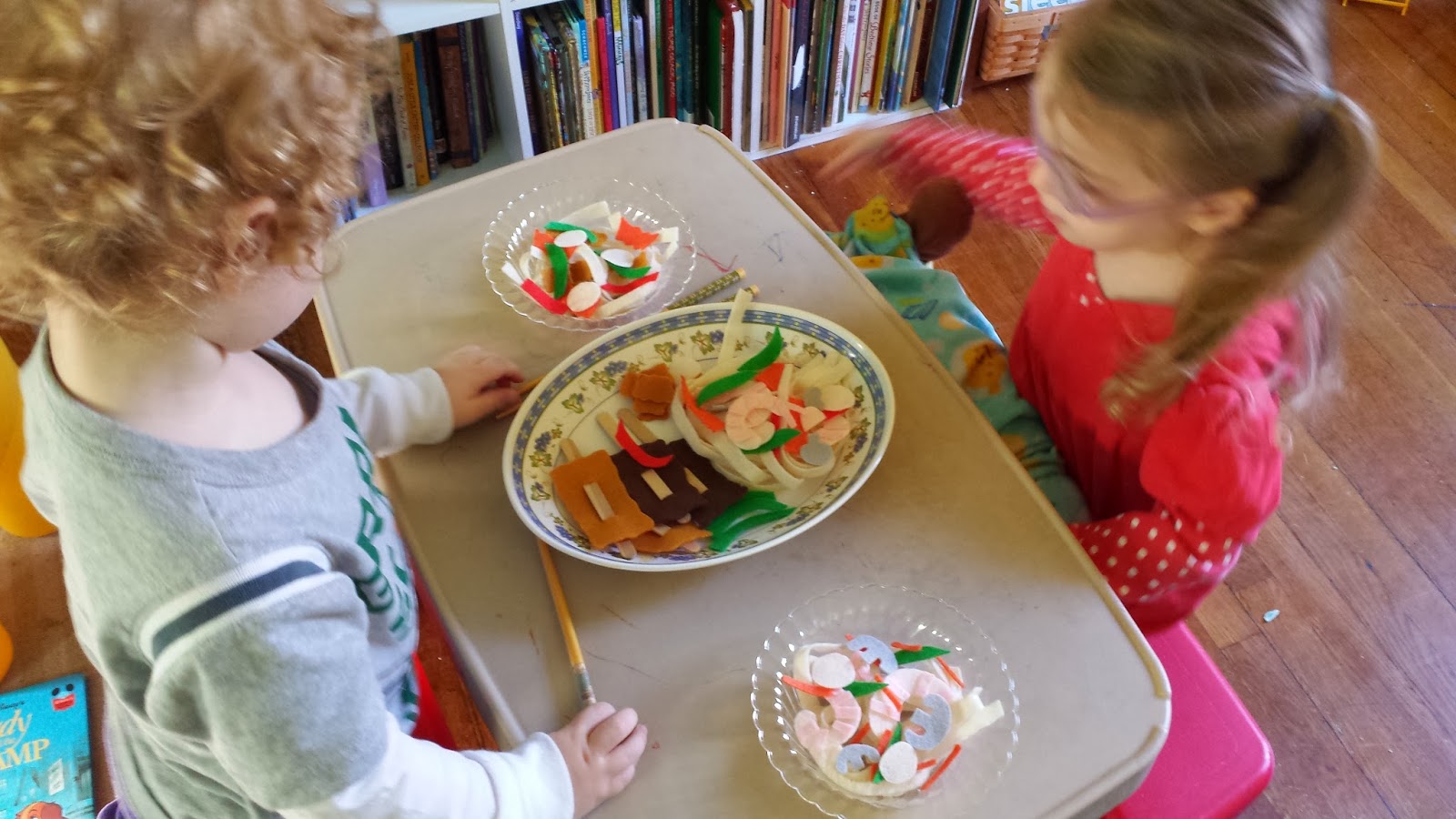 Munchkin and Bean DIY Pretend Play Food Chinese Food