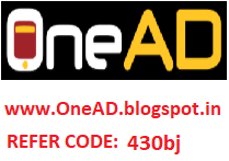 OneAd Refer code: 430bj