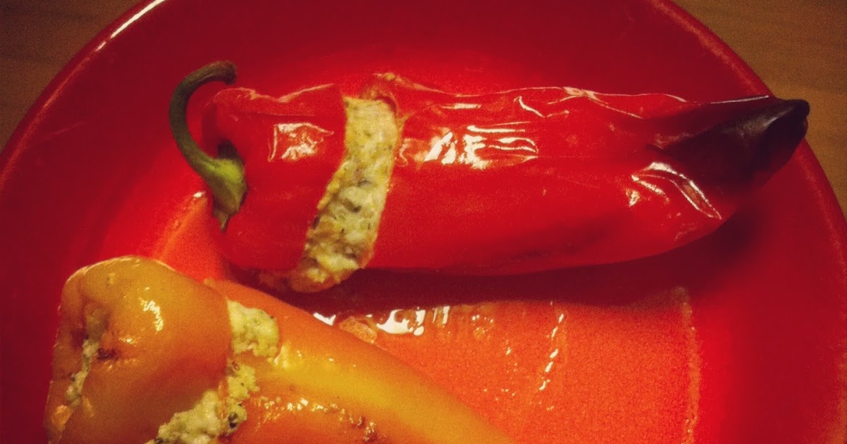 Nalls' Kitchen Chicken & "Ricotta" Stuffed Banana Peppers Surprise