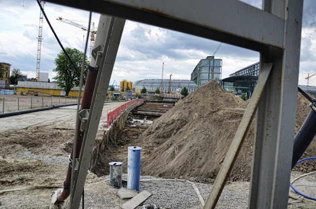 Baustelle Neubau der S-Bahn Verbindung Berlin Hbf - Nordring, S21, Döberitzer Straße 3, 10557 Berlin, 15.06.2013
