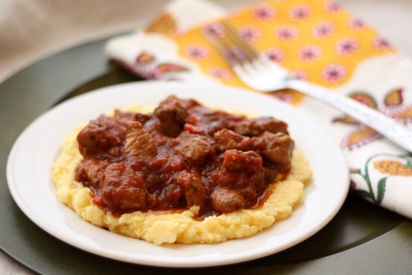 Barefeet In The Kitchen Creamy Cheesy Polenta