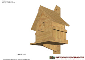 Plans Construction - Bird House Design - How To Build A Bird House