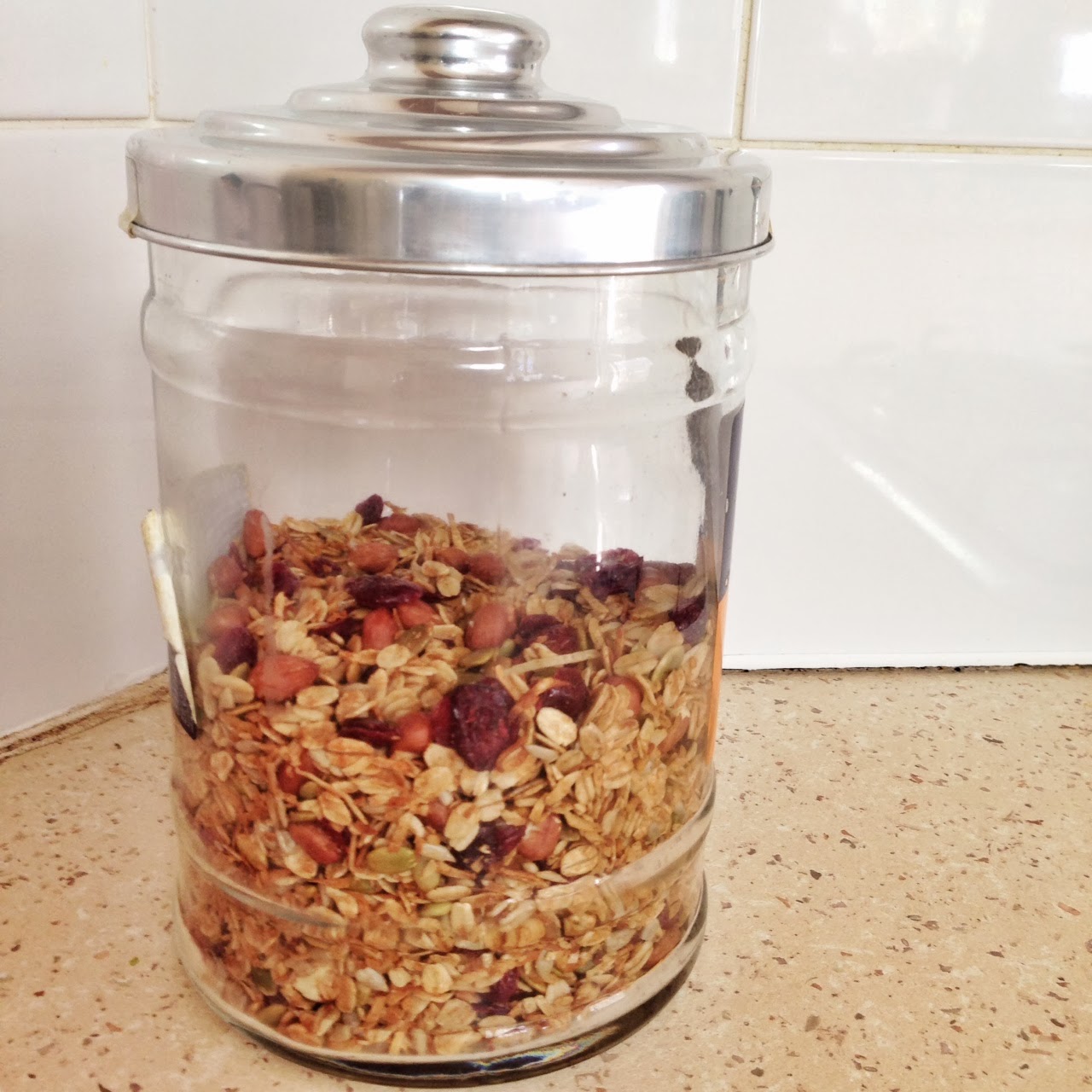 the adventures of MNMs Ginger & Honey Roasted Muesli Recipe