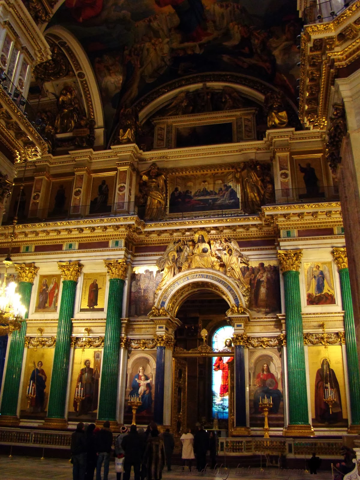 Mosaicos da Catedral de St Isaac São Petersburgo - Russia