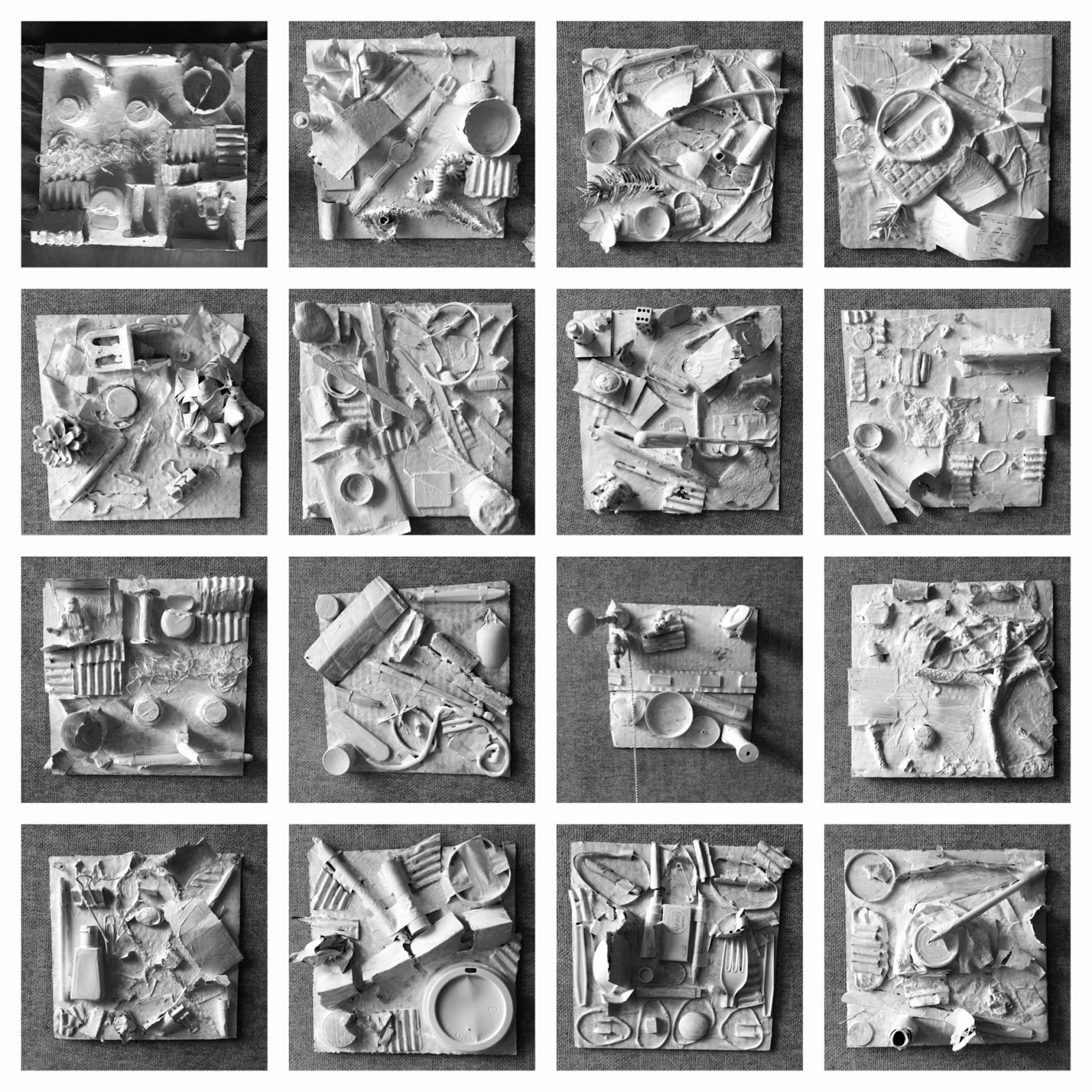 Project ARTADAY Lesson Texture Assemblages