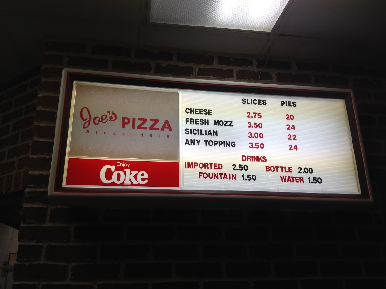 First Look Joe’s Pizza Is Back! I Dream Of Pizza