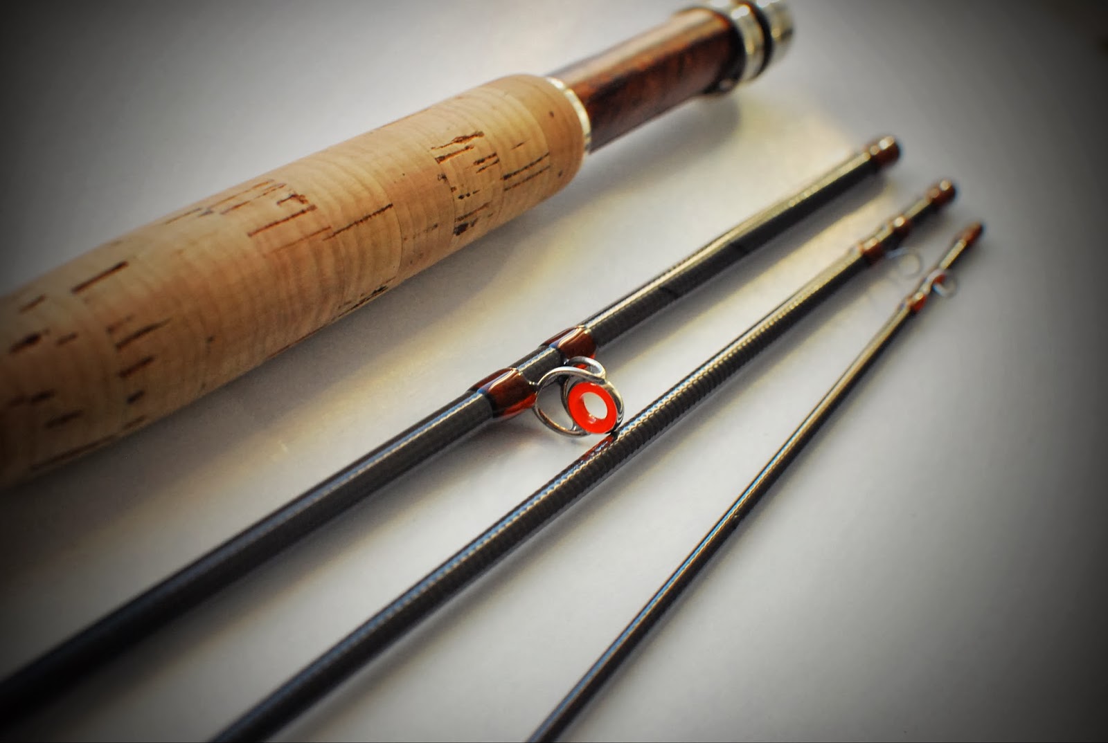 Handcrafted graphite and fiberglass fly rods Orvis Superfine Touch 7'6