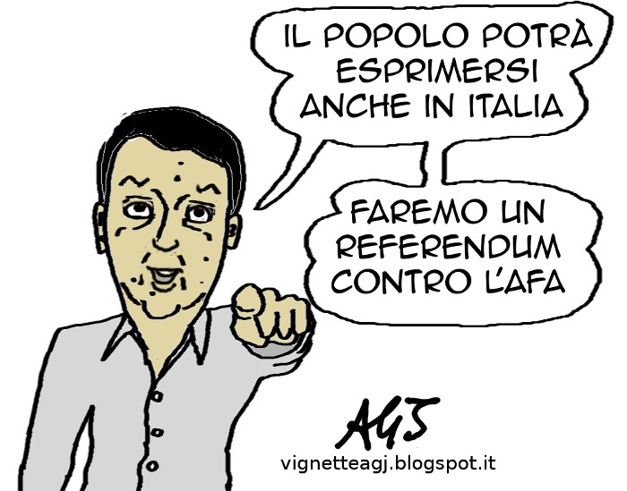 Vignette di AGJ: Il film di Renzi