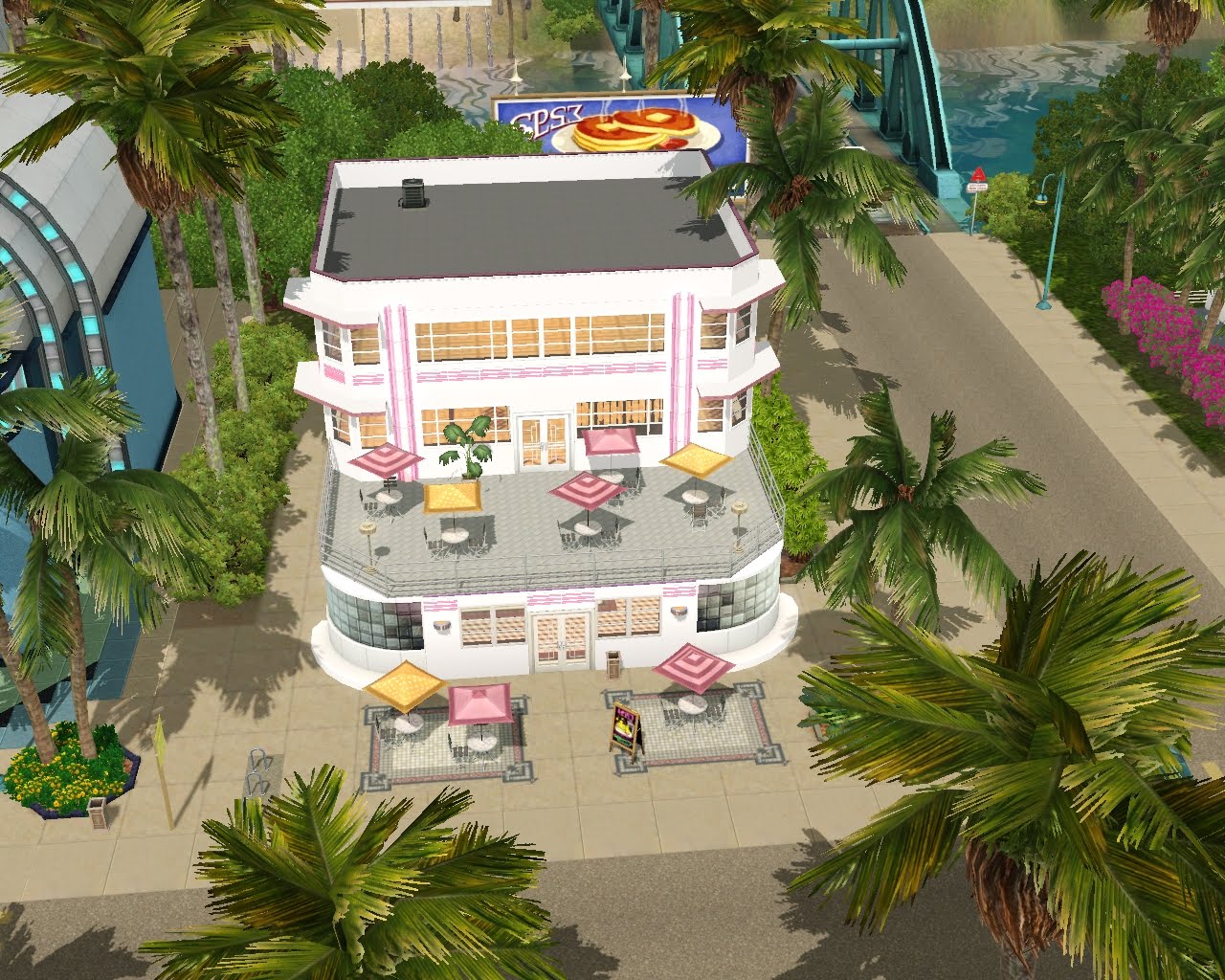 Summer's Little Sims 3 Garden Roaring Heights List of Community Lots