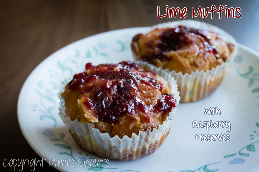 Lime Muffins Mimi's Sweets