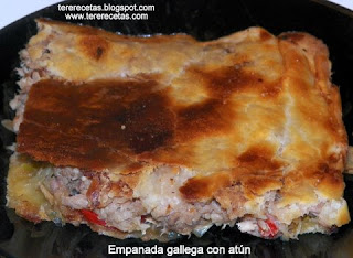 
empanada Gallega Con Atún.
