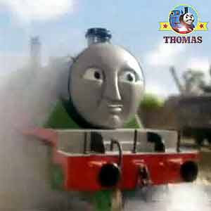 Sodor post train and Percy the small engine, Thomas and his friends number 3 Henry the tank engine