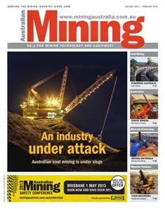 Australian Mining - February 2013 | ISSN 0004-976X | TRUE PDF | Mensile | Professionisti | Impianti | Lavoro | Distribuzione
Established in 1908, Australian Mining magazine keeps you informed on the latest news and innovation in the industry.