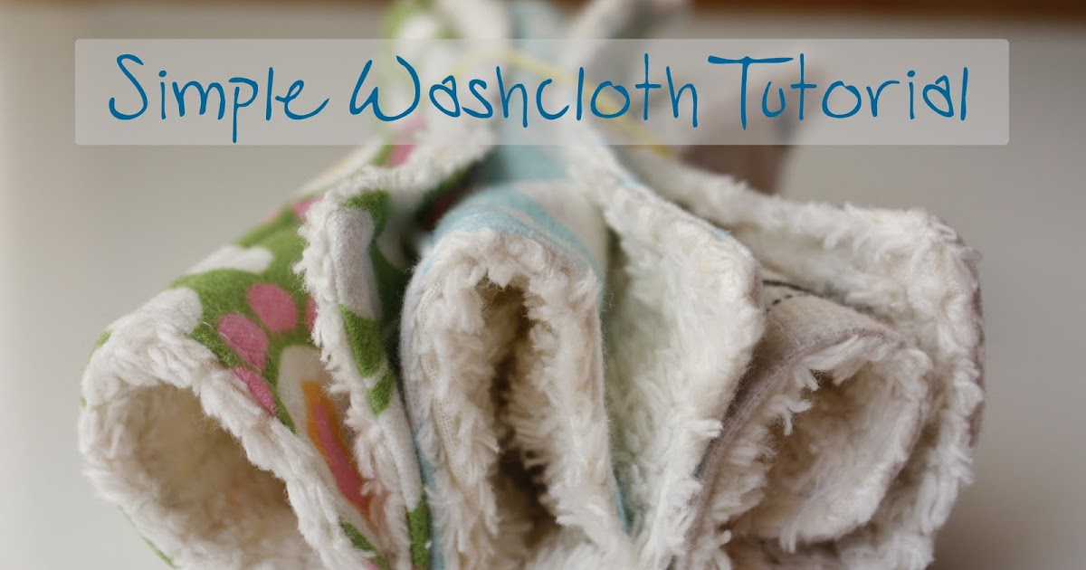 Zaaberry Simple Washcloth Tutorial