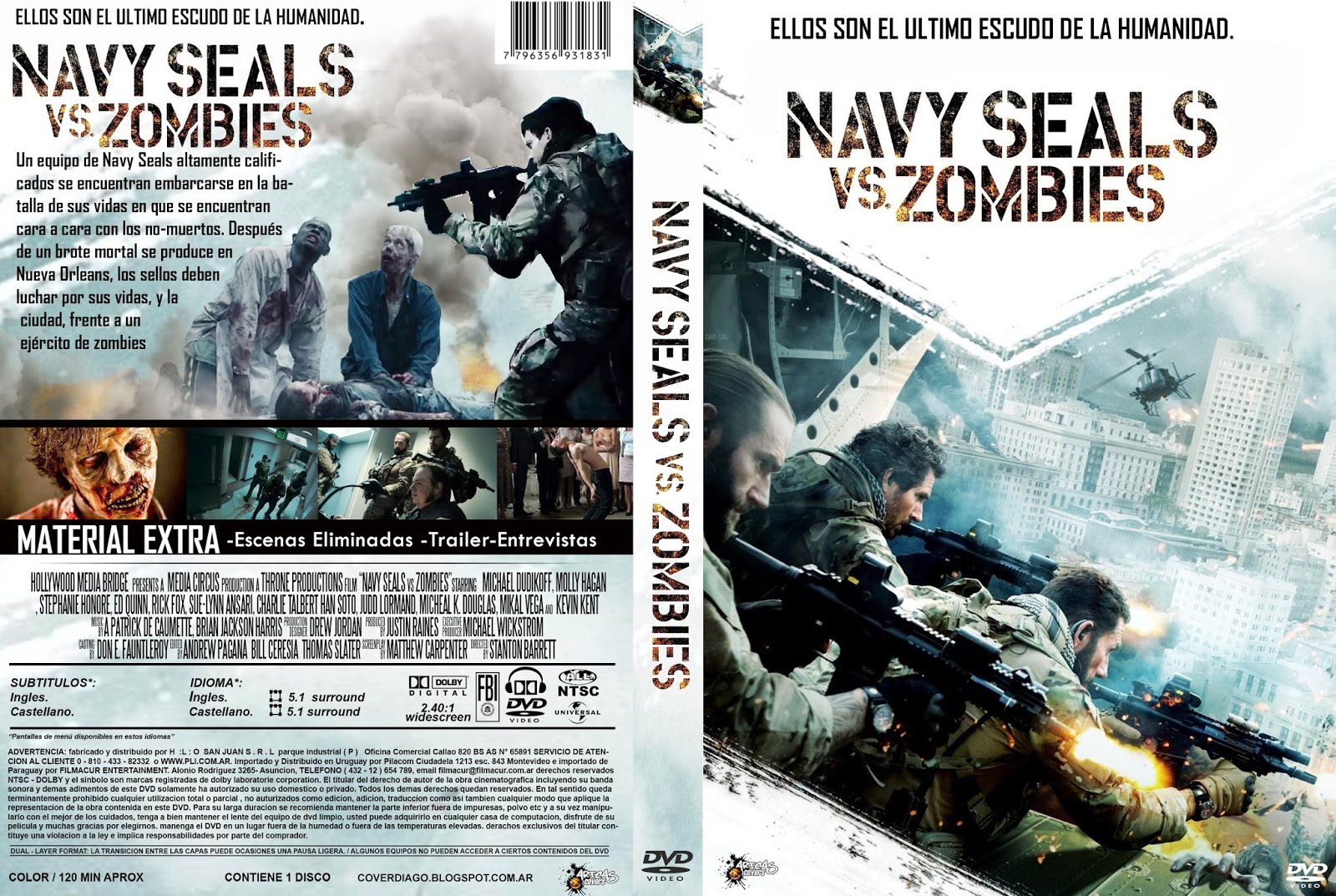 DVD PS2 SERIES PROGRAMAS Navy Seals vs. Zombies (AcciónZombis