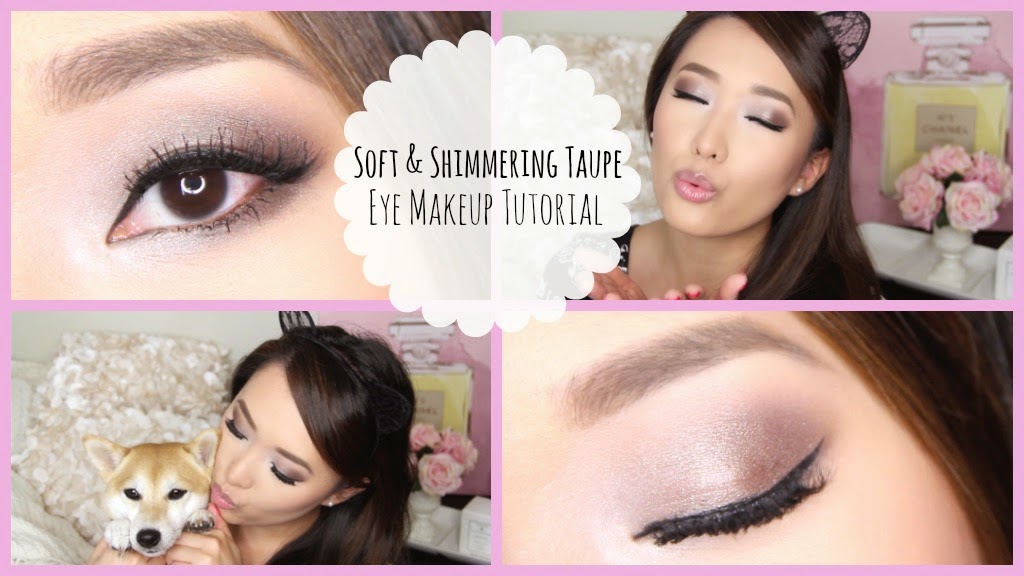 Holly Ann-AeRee 2.0: [VIDEO TUTORIAL] SOFT + SHIMMERING TAUPE ♡ EASY  DRUGSTORE EYE MAKEUP LOOK ♡ ♡ ♡