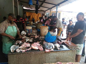 Mapusa fish market.