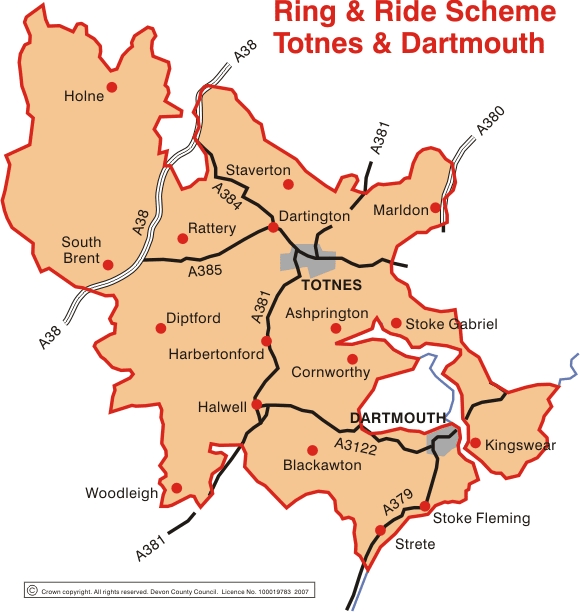 Area of Totnes