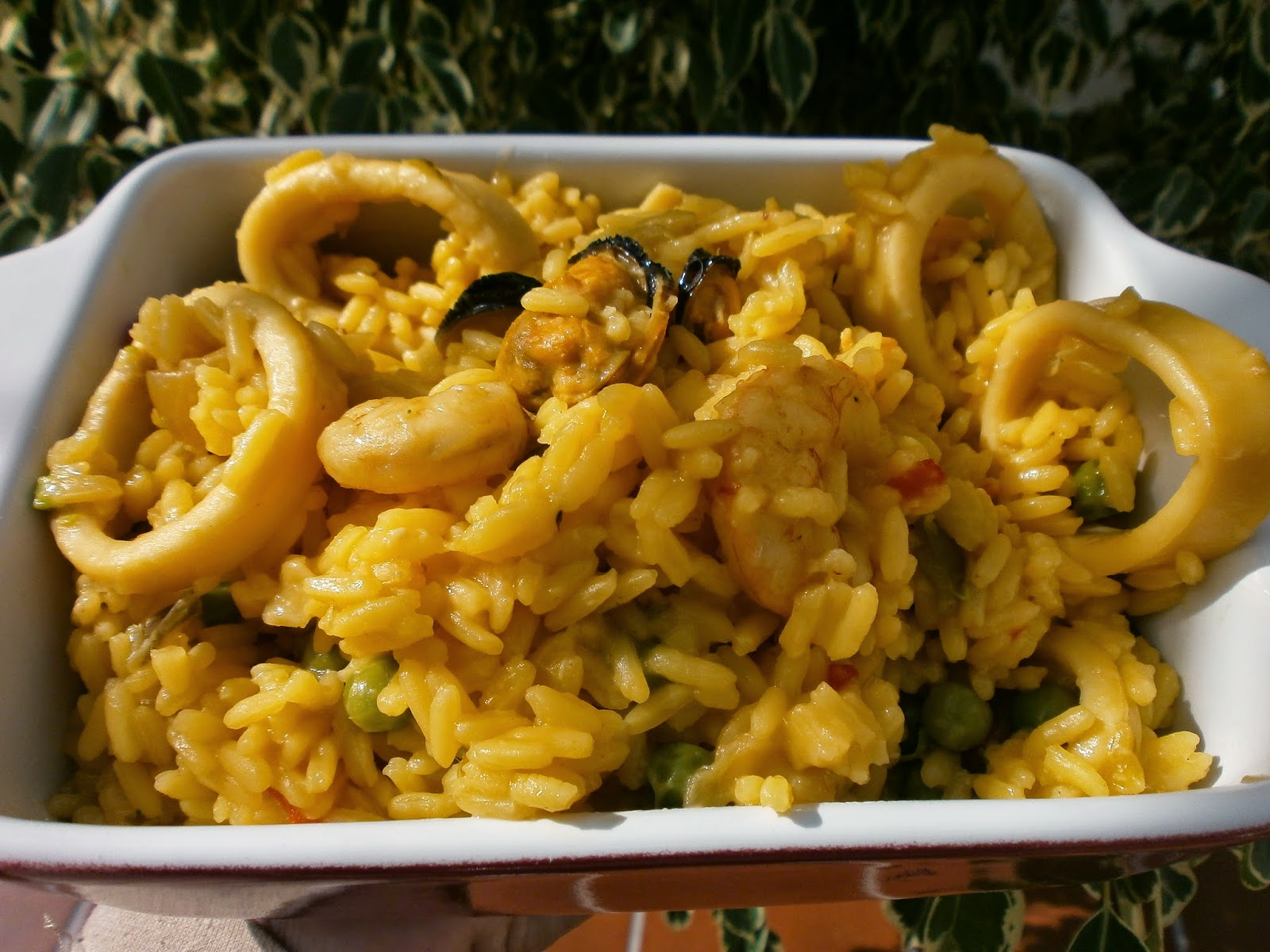 Luzmary y sus recetas caseras PAELLA DOMINGUERA EN OLLA GM E