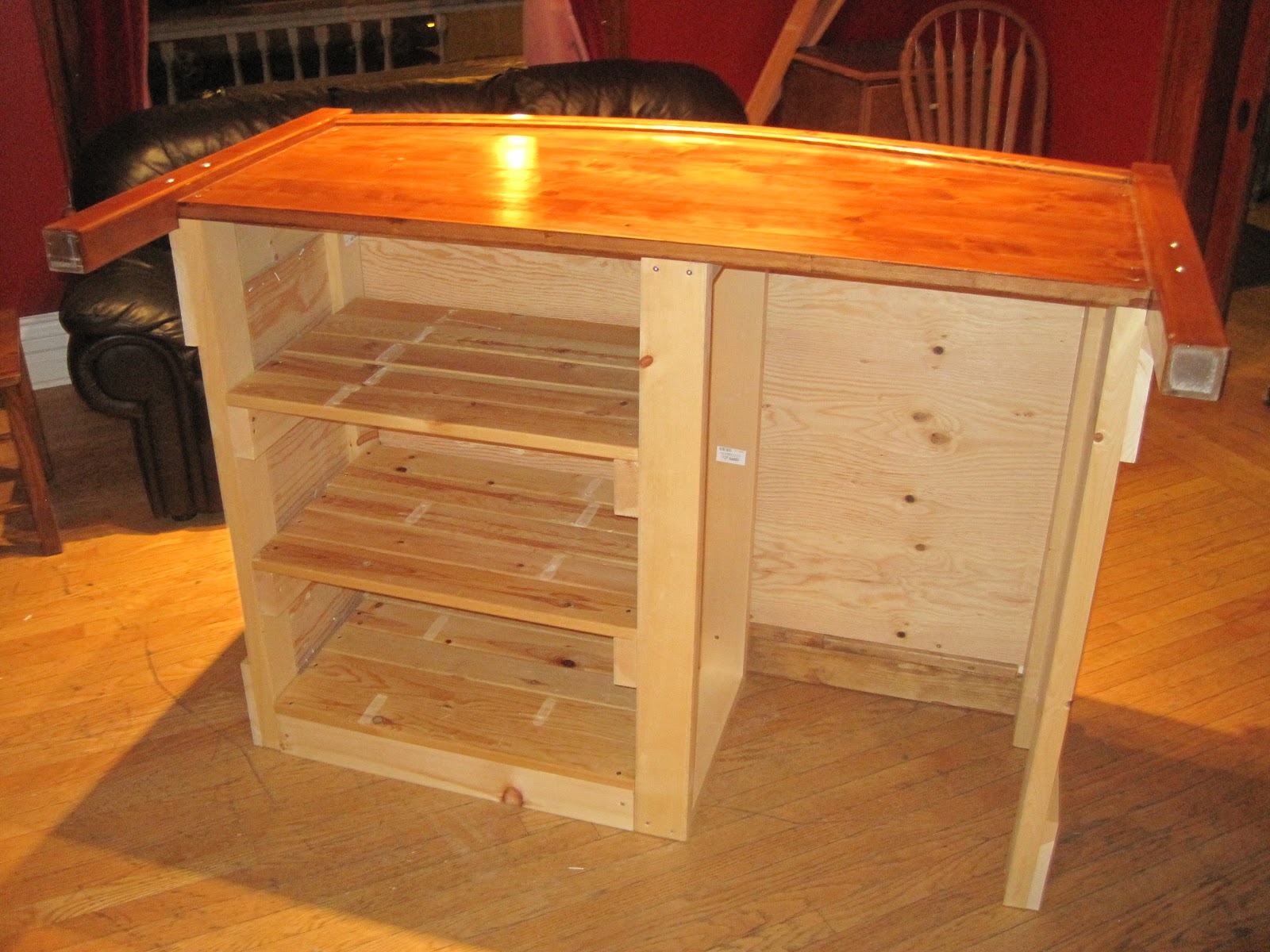 Stacked Design Bed Frame Bar